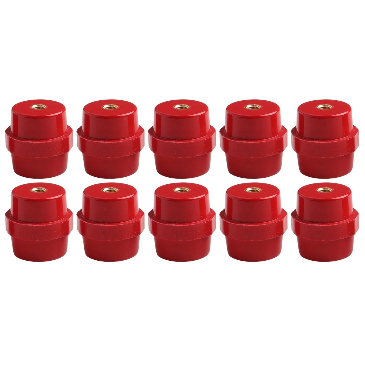 10X SM40 M8 Busbar Insulators for Industrial Applications