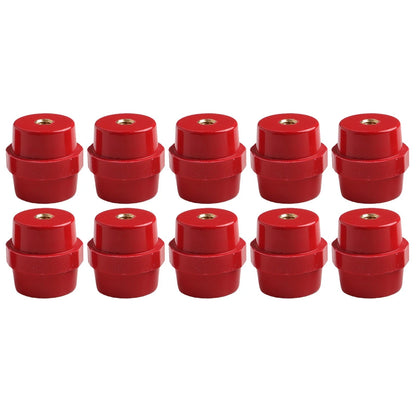 10X SM40 M8 Busbar Insulators for Industrial Applications