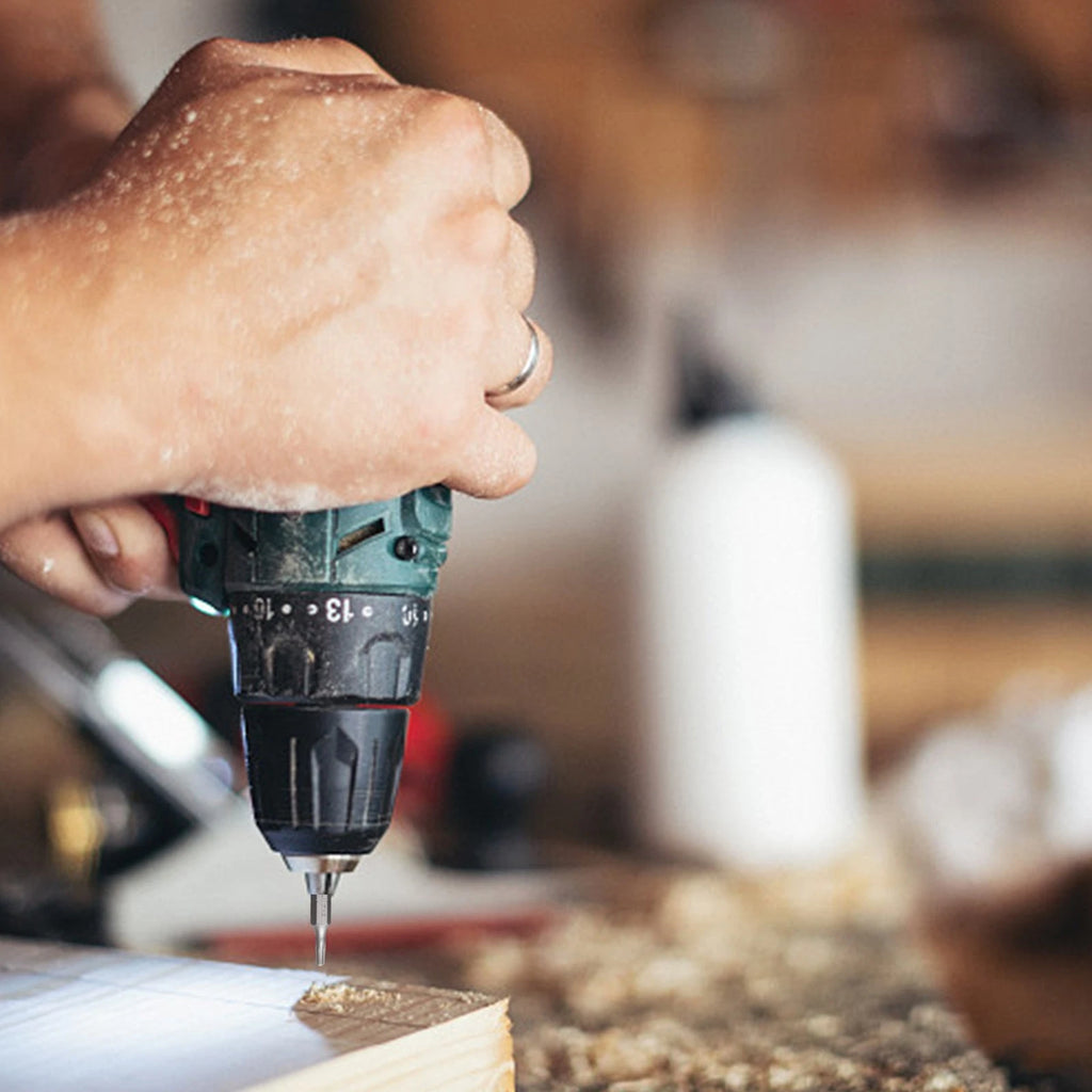 Magnetic Drill Bit Set for Woodworking Applications