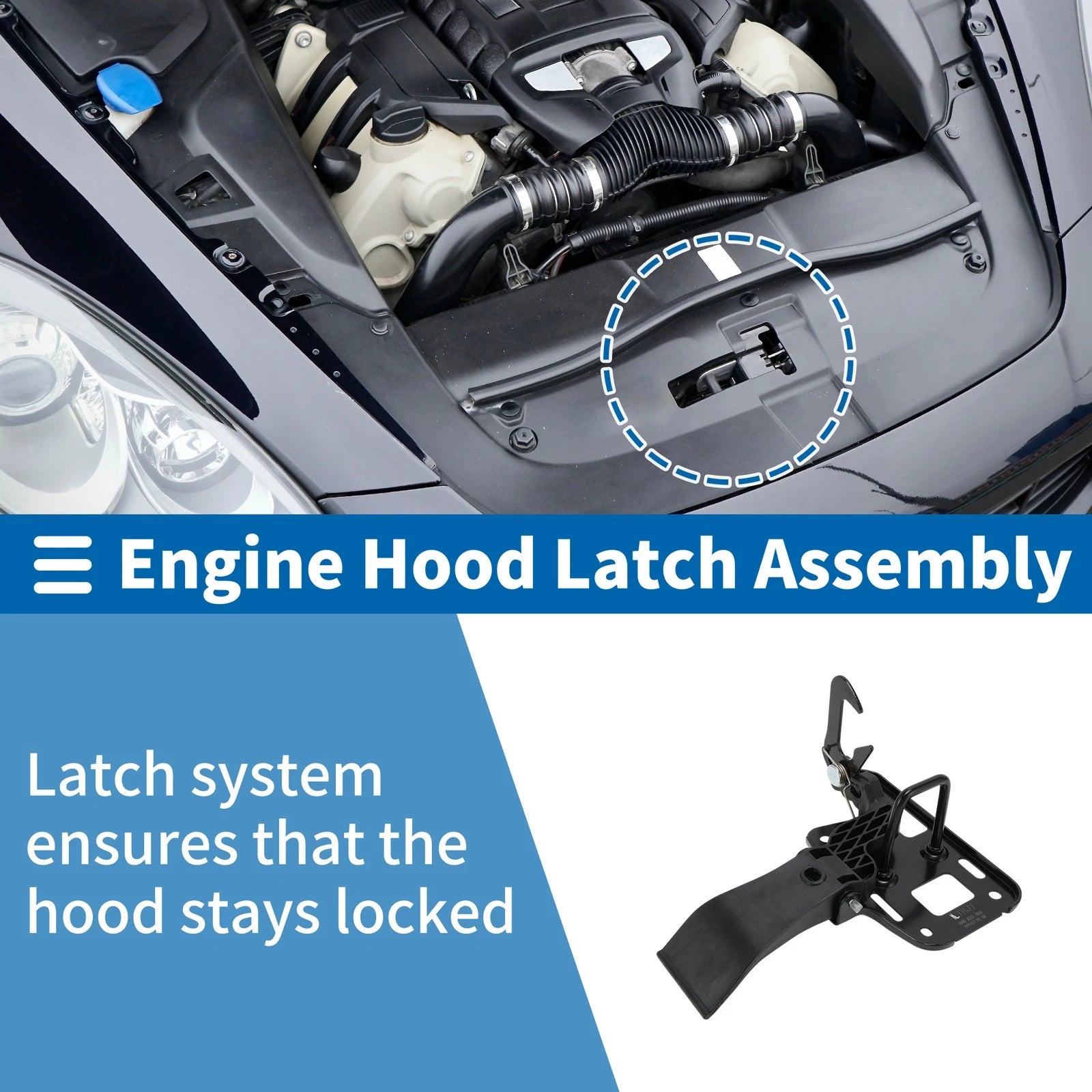 Hood Latch Assembly for Audi Q5 (2009–2017)
