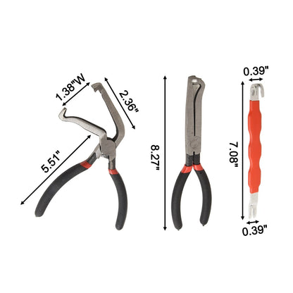 3PC Electrical Disconnect Pliers Set for Automotive Use