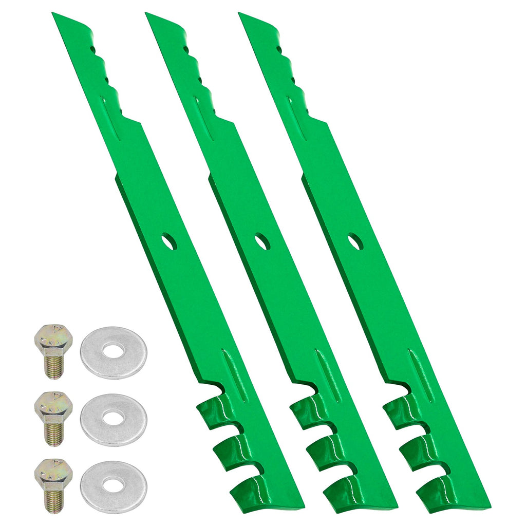 52 Inch Deck Blade with Bolt Replacement for Exmark Lazer Z CT (2005–2015)