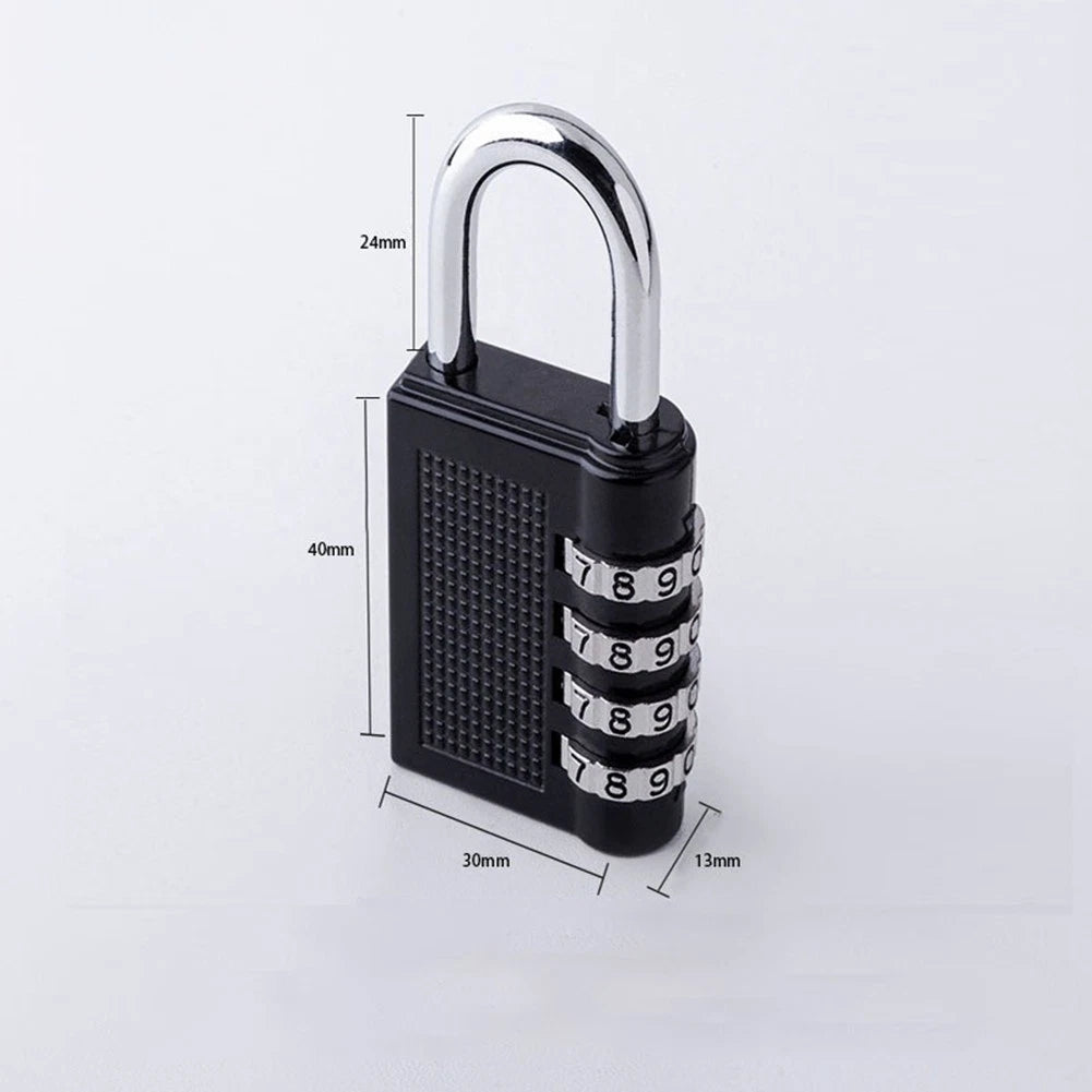 4-Digit Combination Padlock for Doors