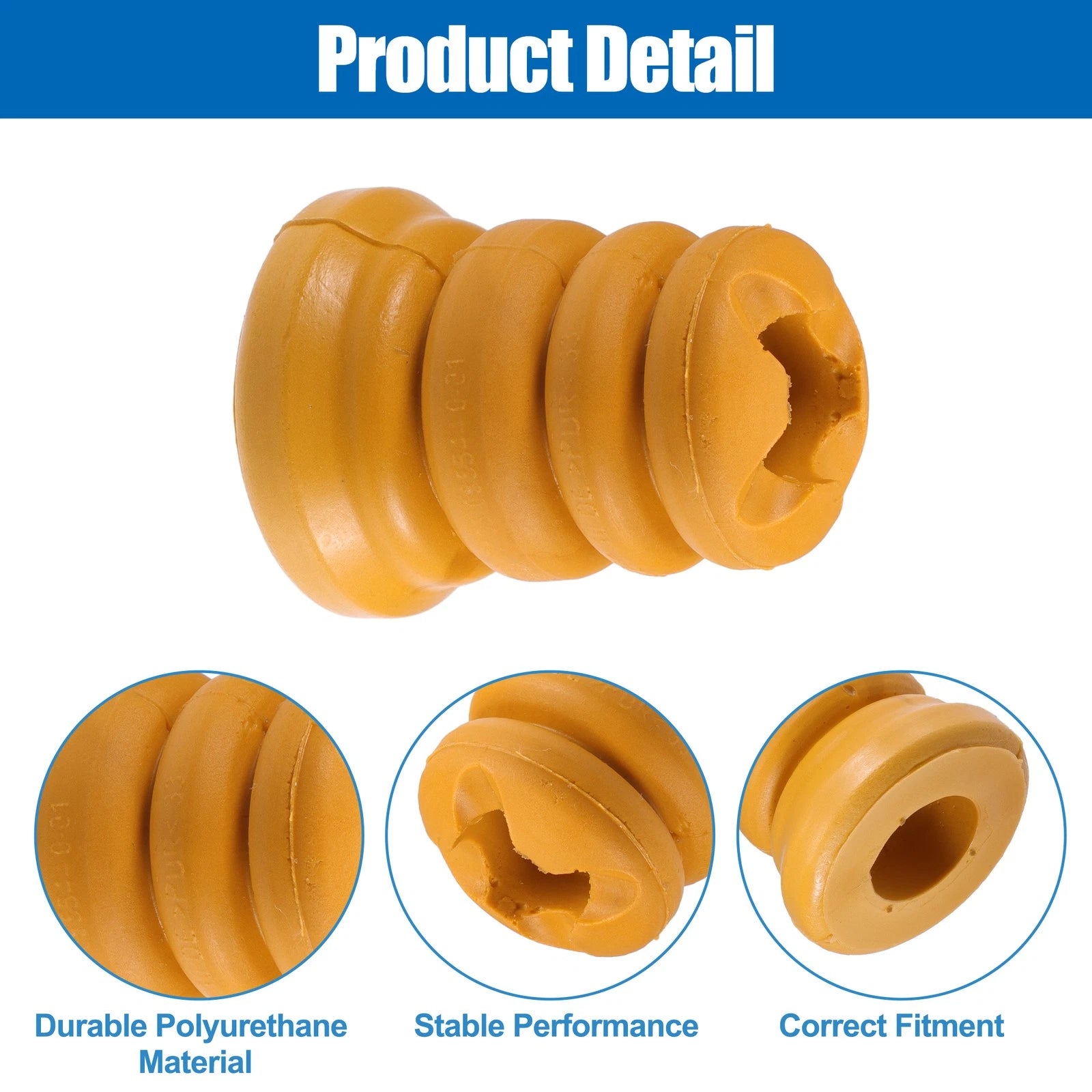 2X Bumper Damper Shock Protector for BMW 428i (2014–2016) No. 31336854700