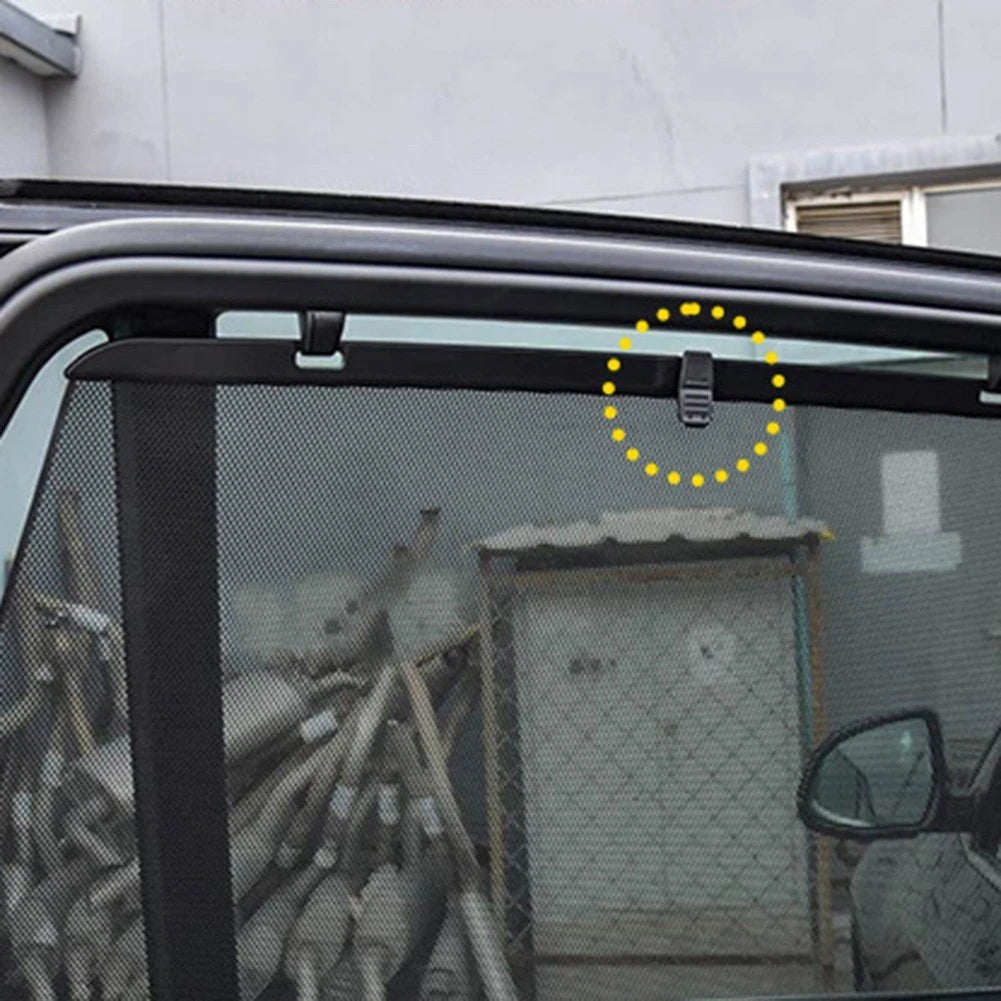 Sunshade Curtain Shutter Hooks for BMW X5 X6 (2014–2019)
