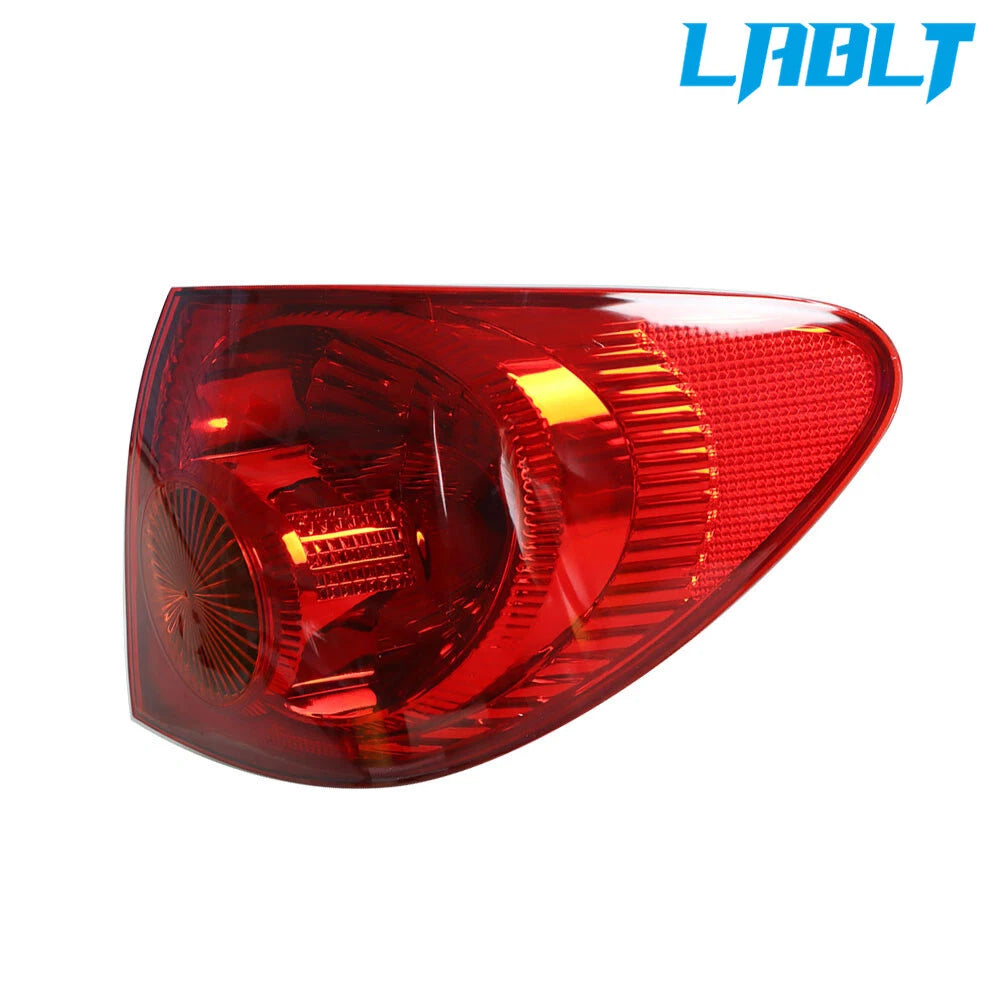 Right Passenger Side Outer Tail Light Lamp for Toyota Corolla (2005–2008)