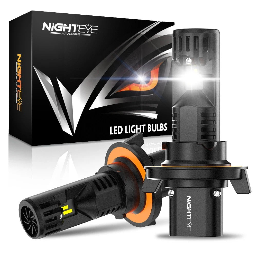 2X 9008 H13 LED Headlight Bulbs for