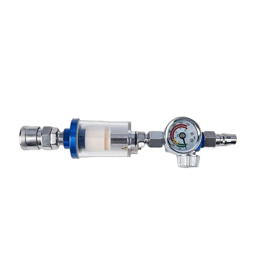 Copper Element Air Filter with Integrated Pressure Regulator and Gauge