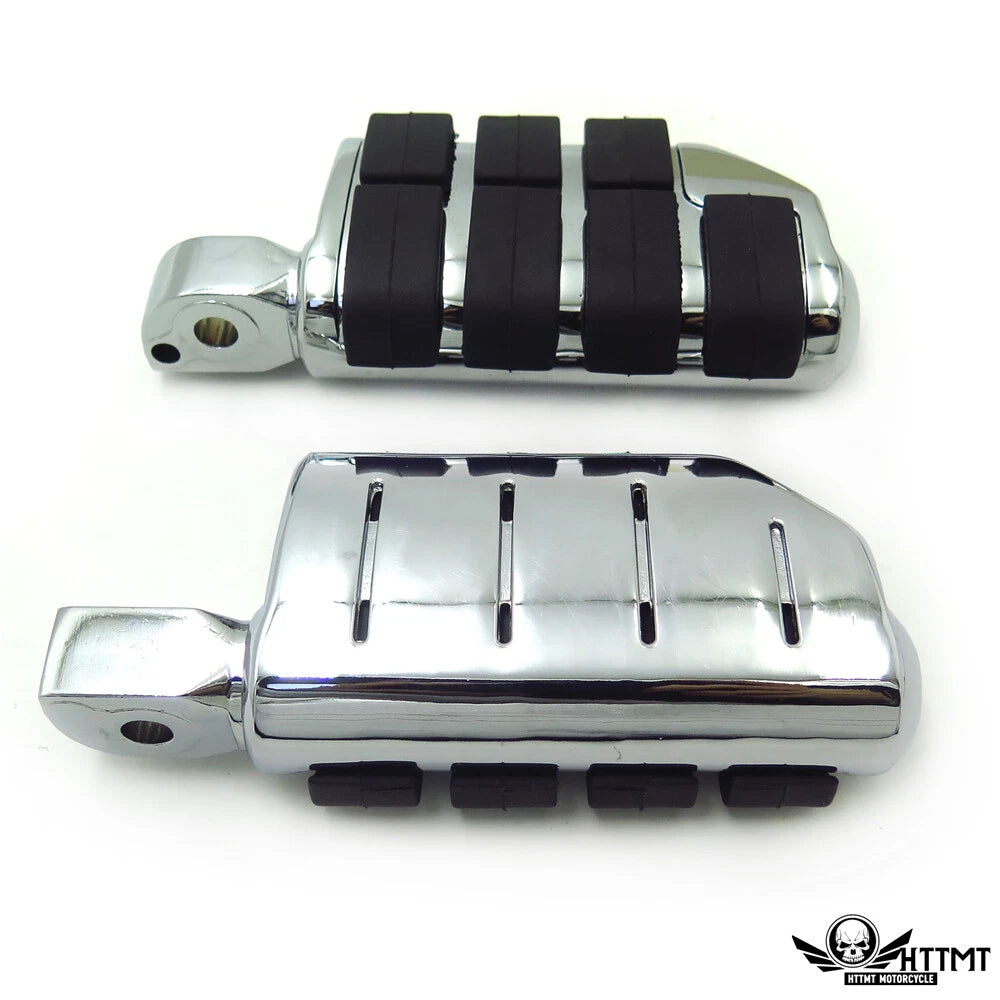 Chrome Dually Footpegs for Suzuki Marauder 800 (1997–2004)