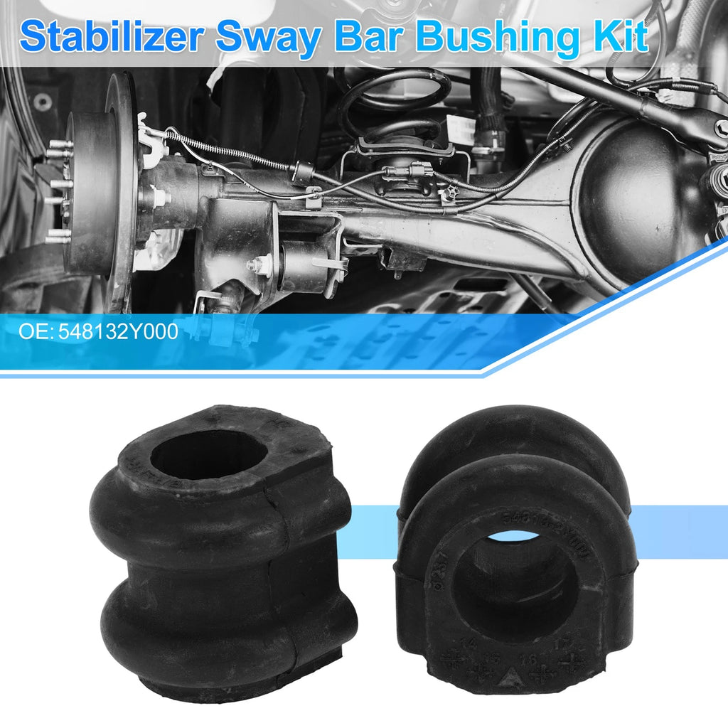 Stabilizer Sway Bar Bushing Kit Front Left Right Replacement for Nissan (2005–2015)