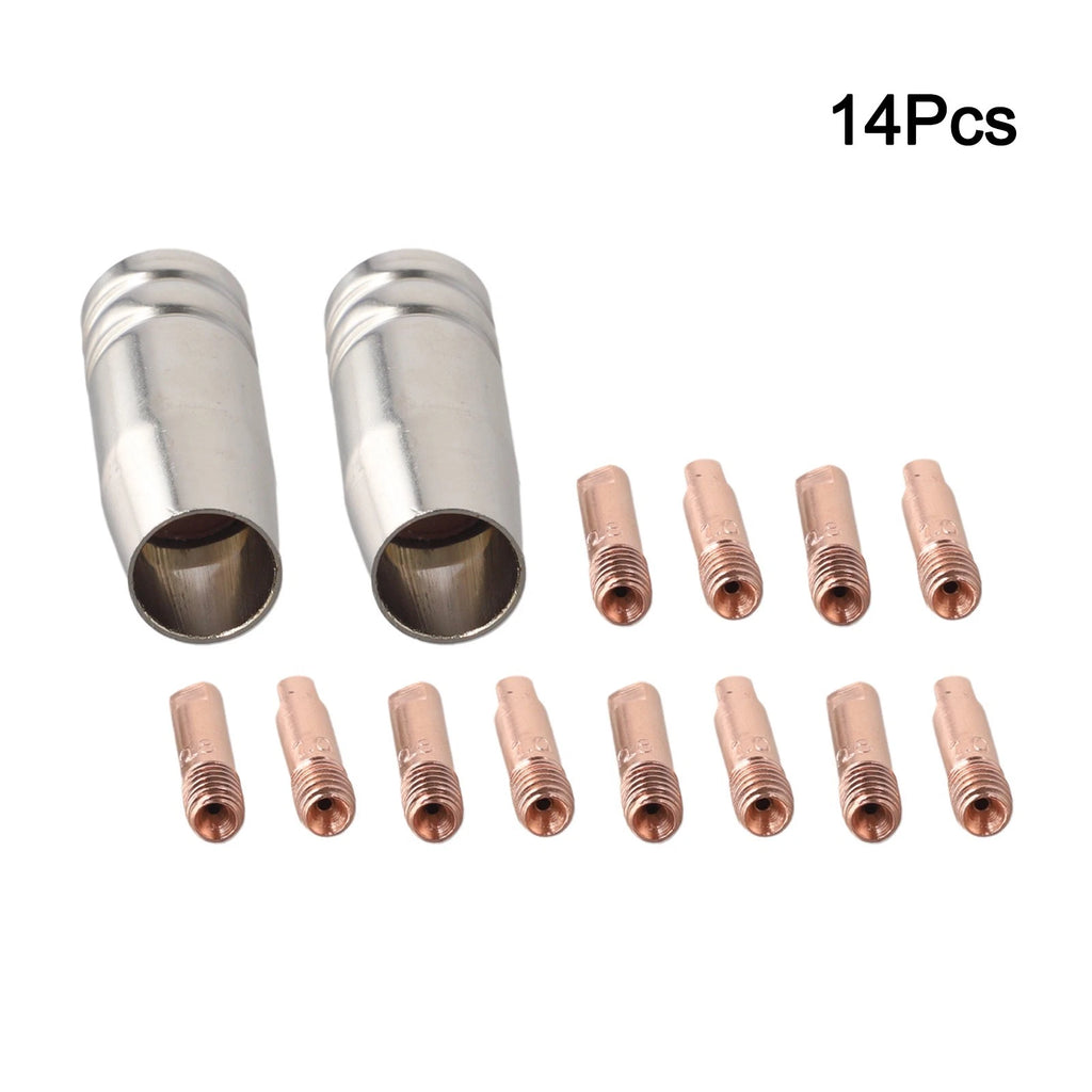 14PCS MIG Welding Accessory Kit with Copper Components
