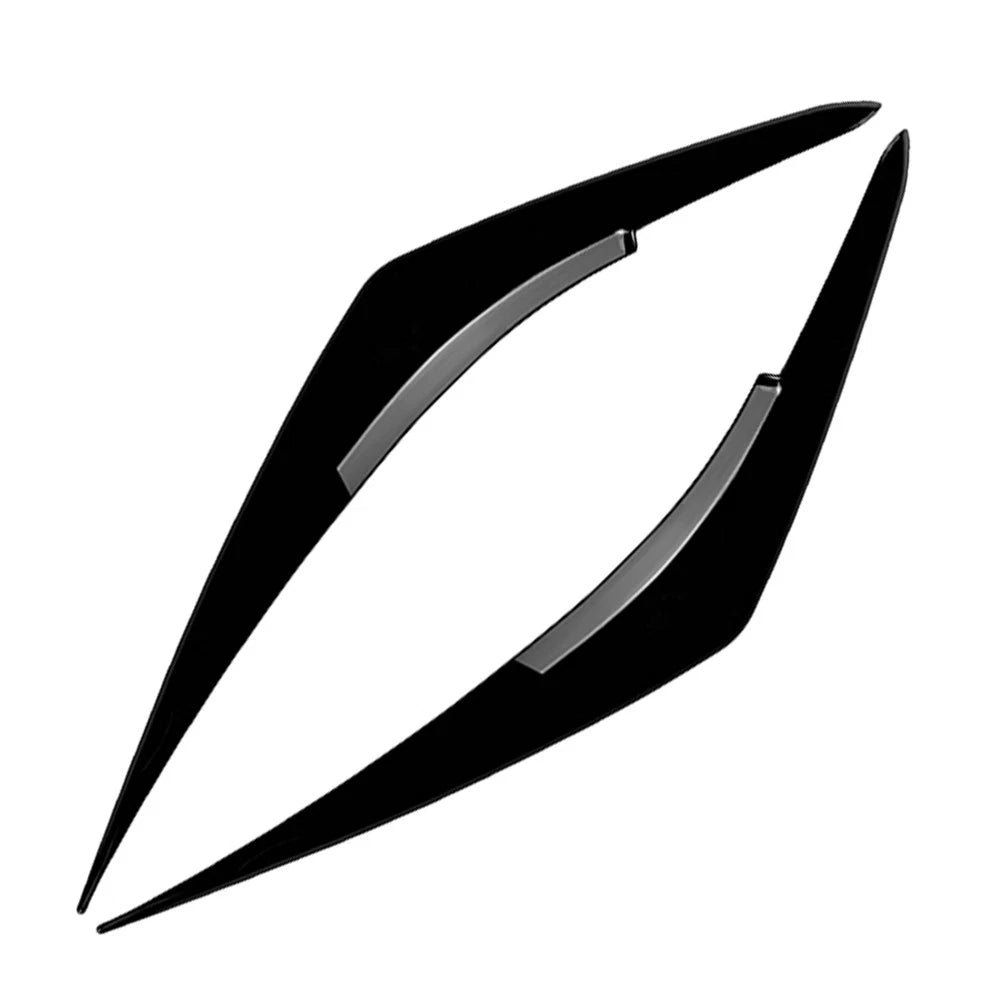 Headlight Eyebrow Eyelid Trim for Subaru WRX STI (2022–2025) Glossy Black