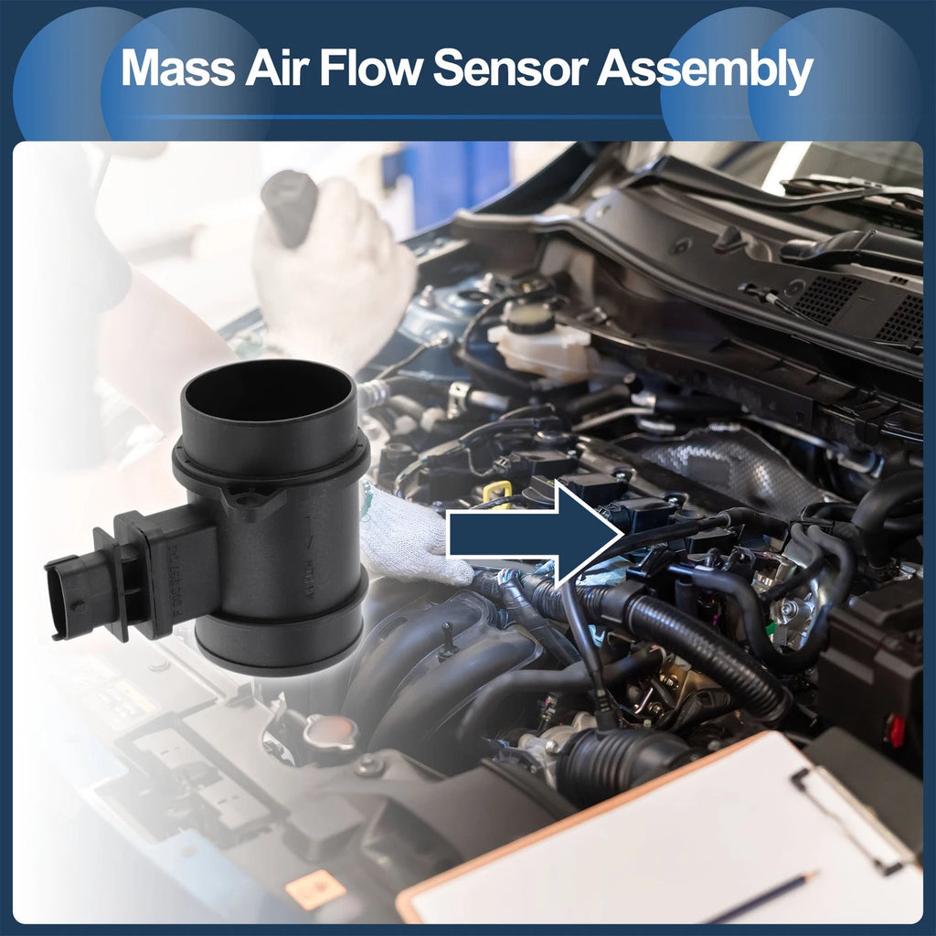 Mass Air Flow Sensor Assembly No. 93193470 for Vauxhall Agila (2000–2007)