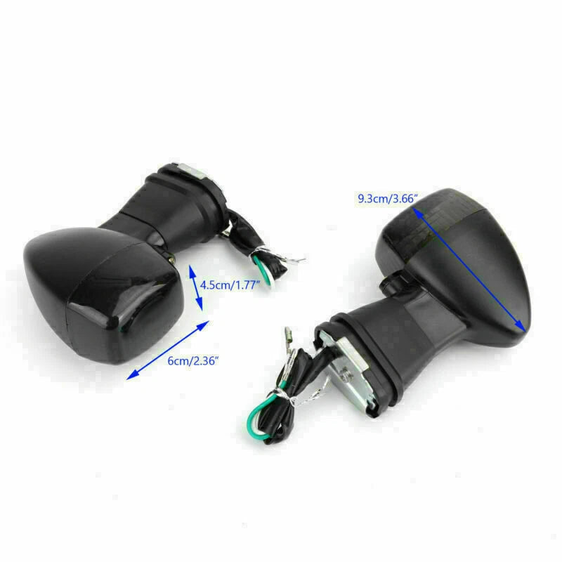 Front Turn Signal for Kawasaki ZX-6R, 9R, 12R, EX 500R, Ninja, GPZ, ZR-X, ZX-R (T9)