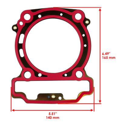 2x Cylinder Head Gasket Replacement for CanAm Defender HD5 4x4 (2017–2020)