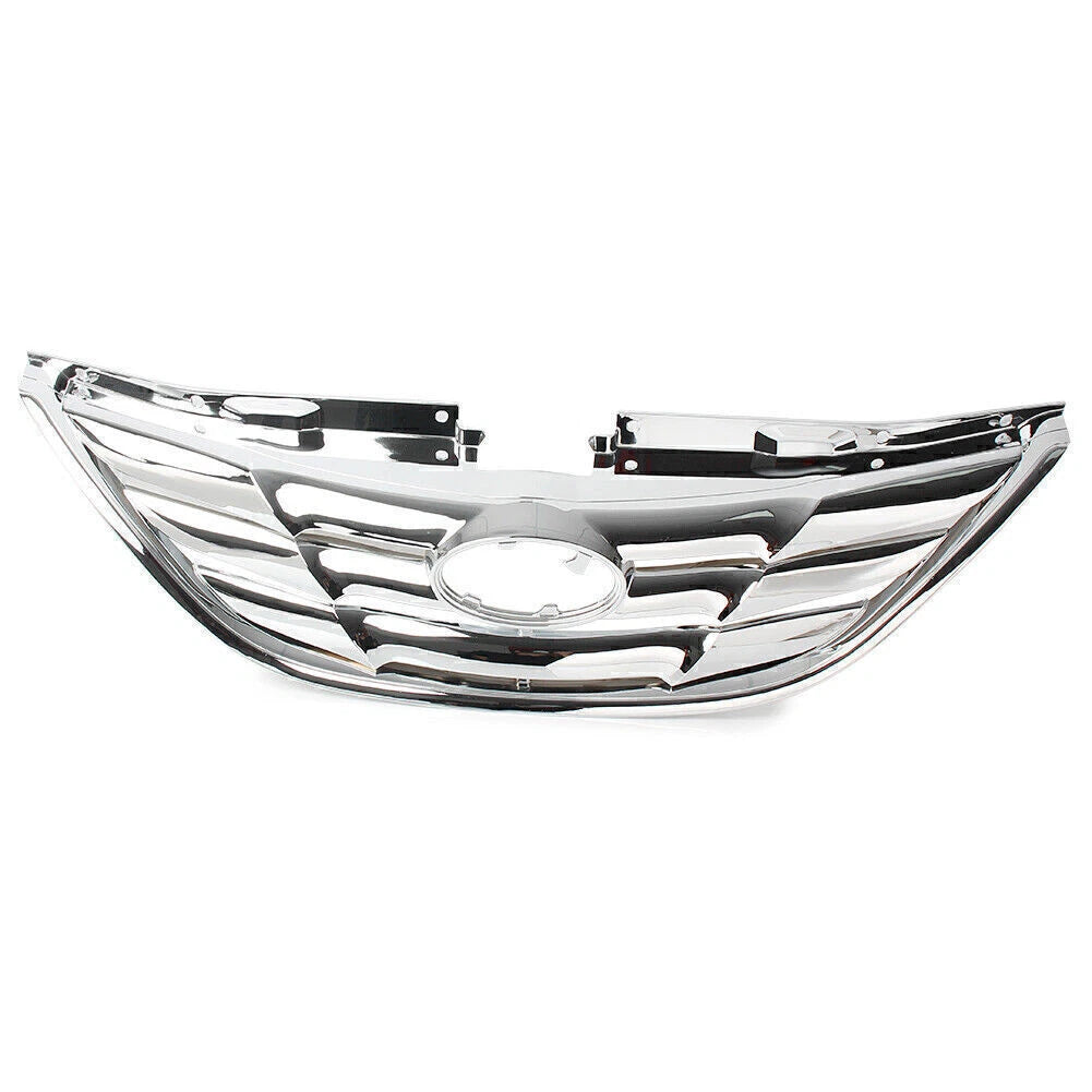 Front Radiator Grille for Hyundai Sonata (2011–2013) Chrome