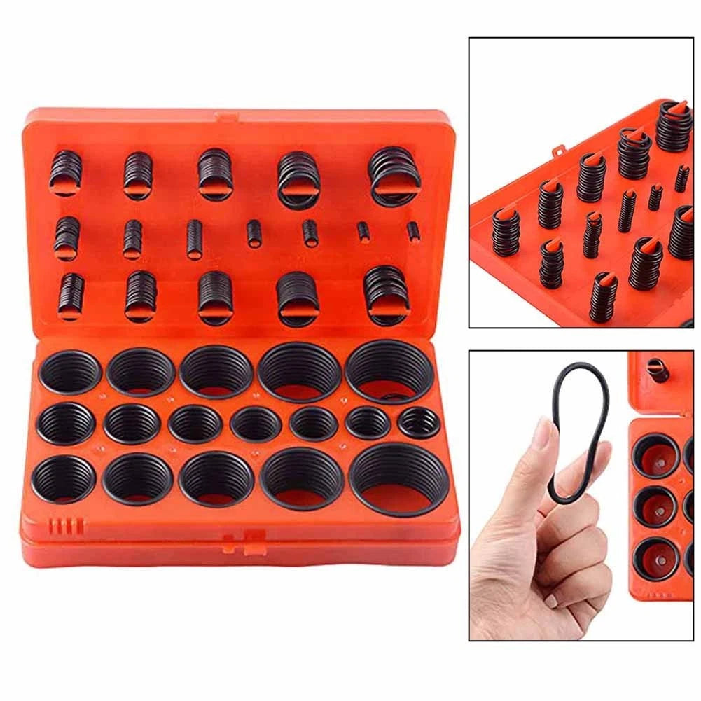 Metric O-ring Kit for Universal Applications (32 Common Sizes)