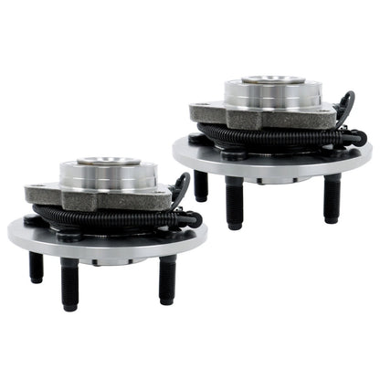 Front Wheel Hub Bearings Assembly Pair for Ram 1500 (2012–2018, 1500 Classic 2019–2021)