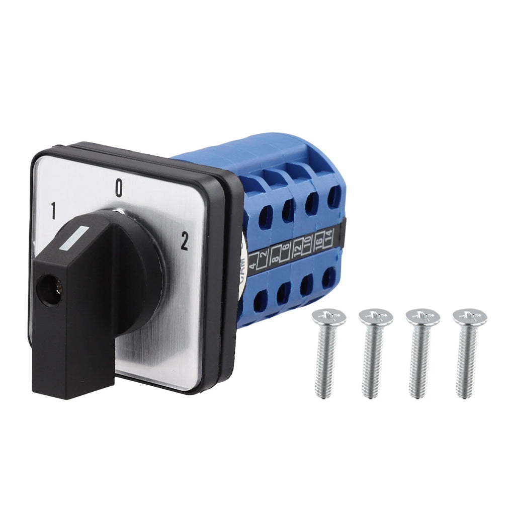 660V 20A Rotary Cam Transfer Switch for Various Applications (3 Position)