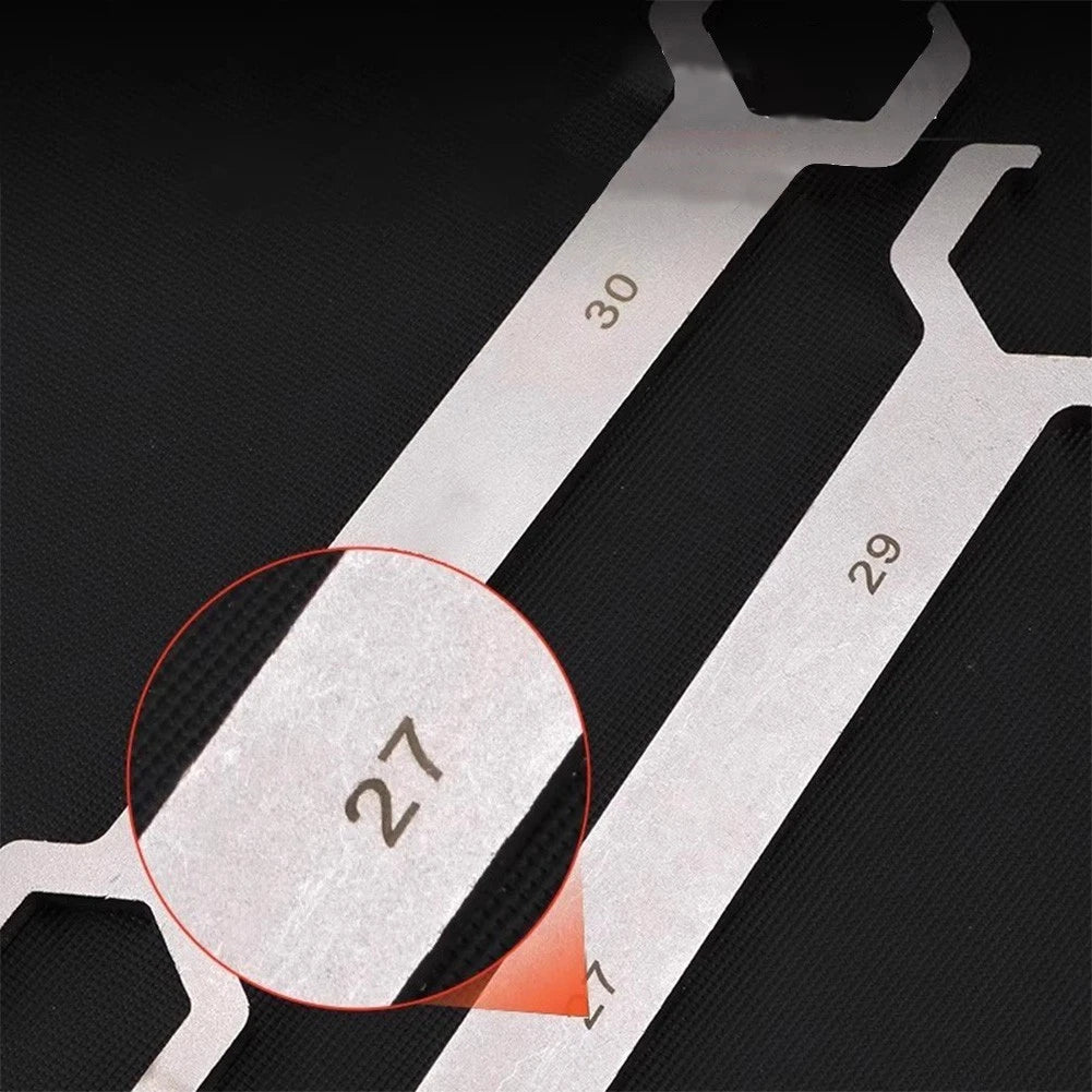 Dual Ended Wrench for Underfloor Heating Valve Repairs