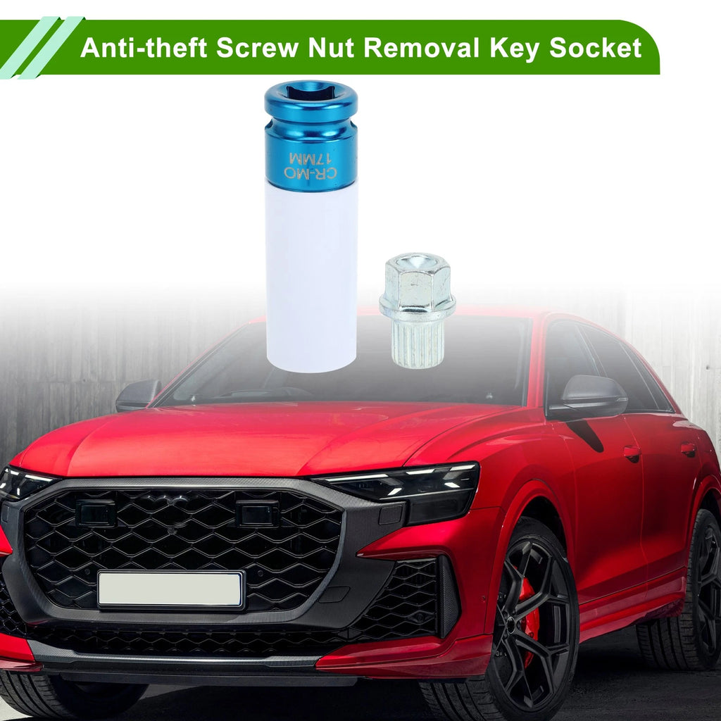 Wheel Lock Lug Nut Key Socket Replacement for Audi and VW (2008–2018)