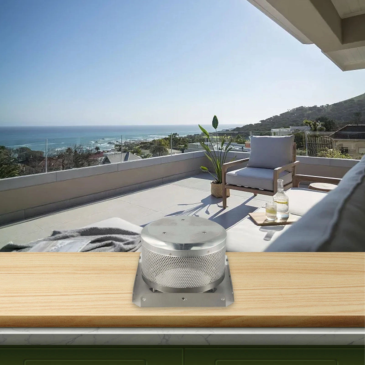 Stainless Steel Emitter Screen for Pyramid Patio Heaters