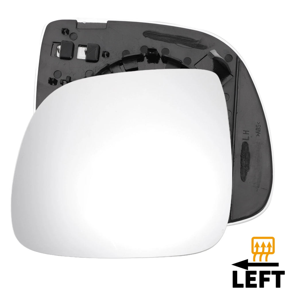 Left Side Mirror Glass with Heated Back for Volkswagen Touareg (2007–2010)