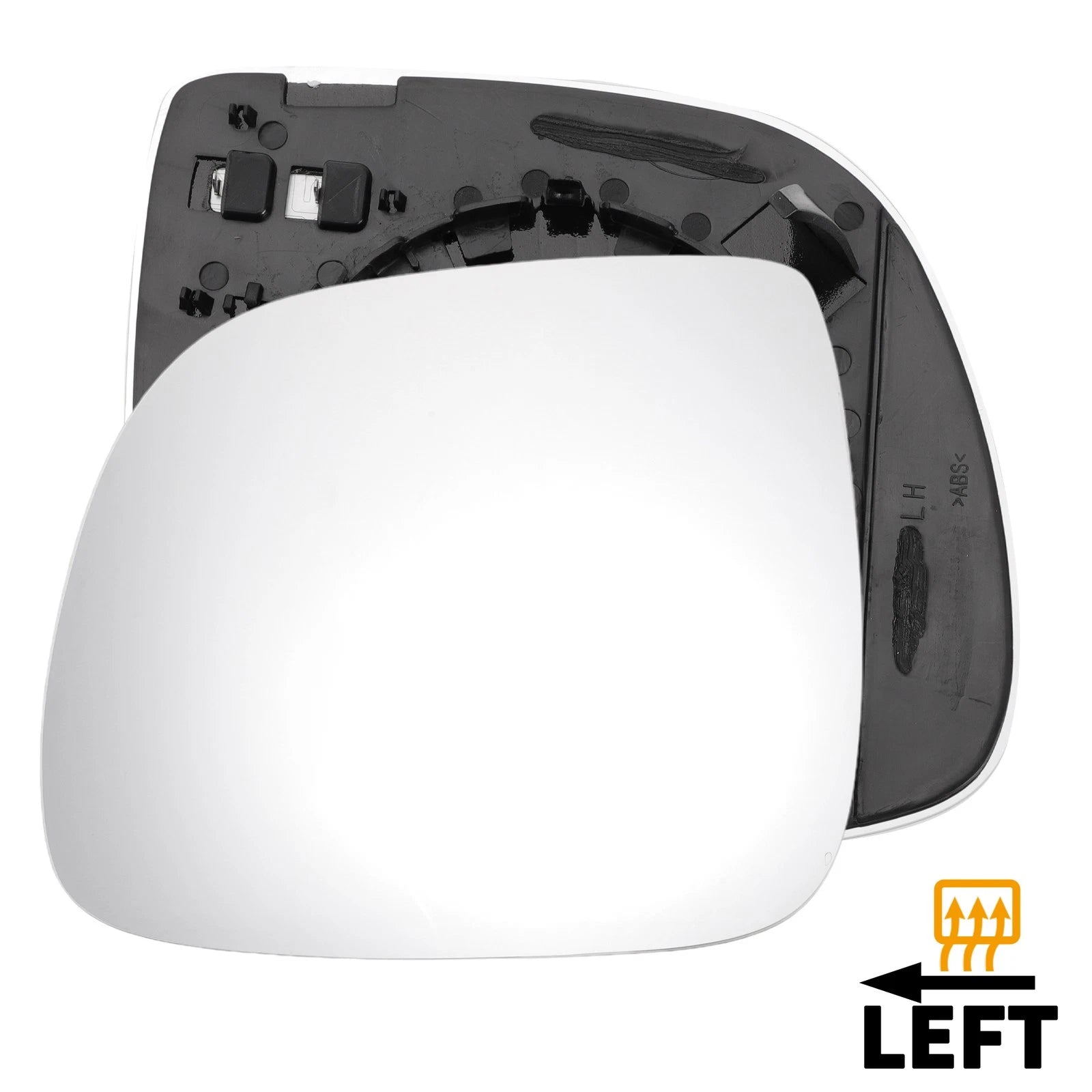 Left Side Mirror Glass with Heated Back for Volkswagen Touareg (2007–2010)