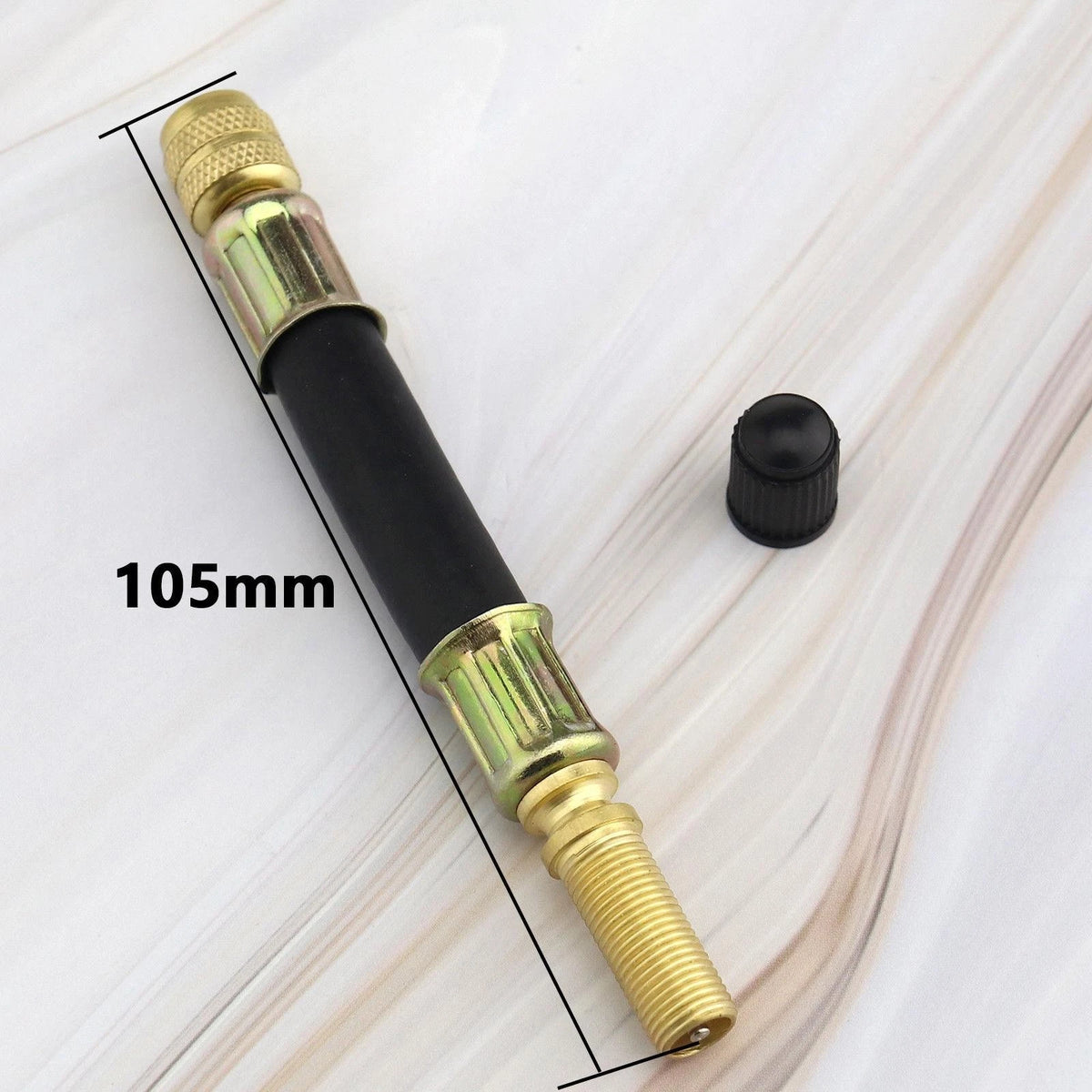 Set of 4 Flexible Rubber Tyre Valve Extensions 105mm for Lorry Van Bus