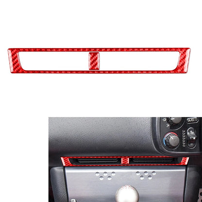 Interior Central Console Air Vent Outlet Cover Trim for Honda S2000 (2004–2009) Red
