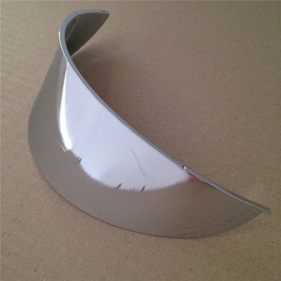 Chrome Steel Universal Visor for 7" Motorcycle Headlights (Universal)