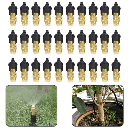 30 Pcs Misting Nozzle Set for Gardening