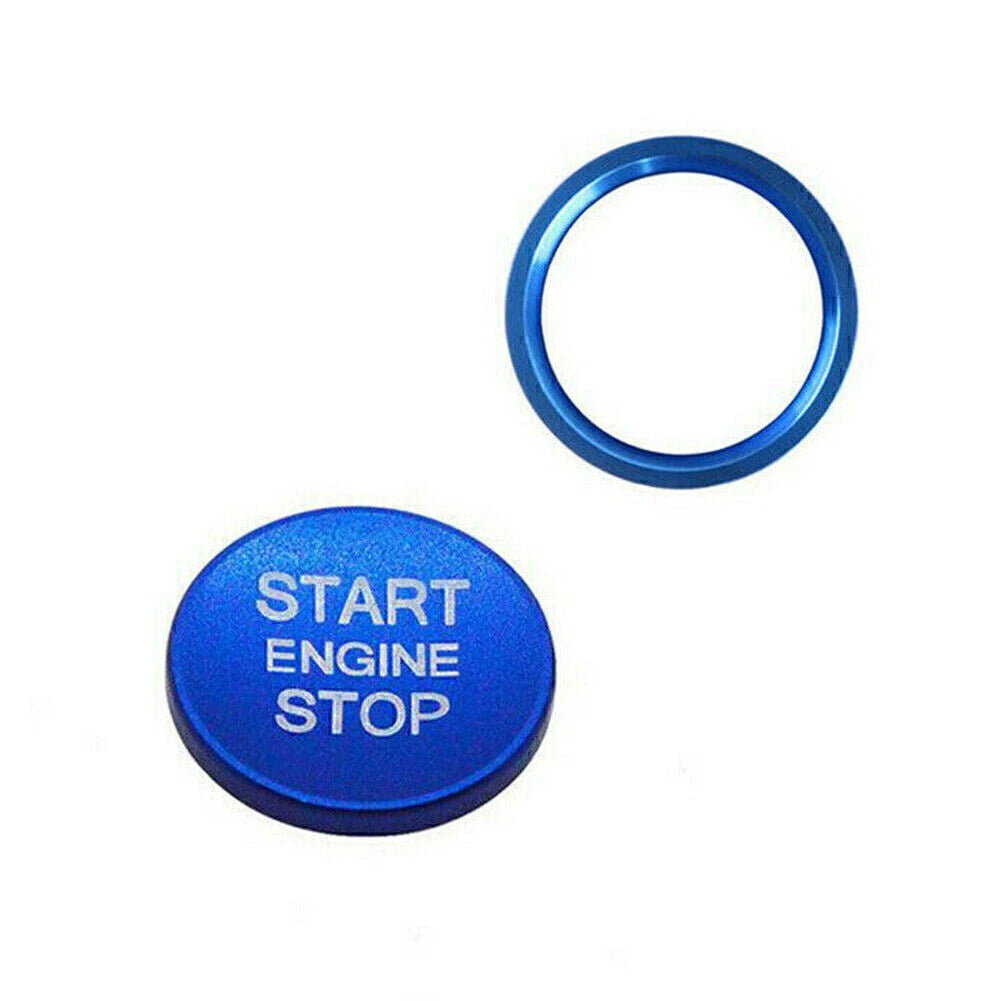 Engine Start Button Decorative Ring Cover Sticker for Audi A4L/A5/A6L/A7/A8 (2010–2023)