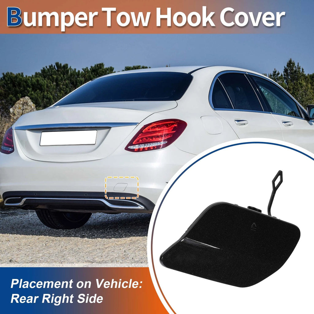 Rear Tow Hook Cover Replacement for Mercedes-Benz No.A205 (2014–2022)