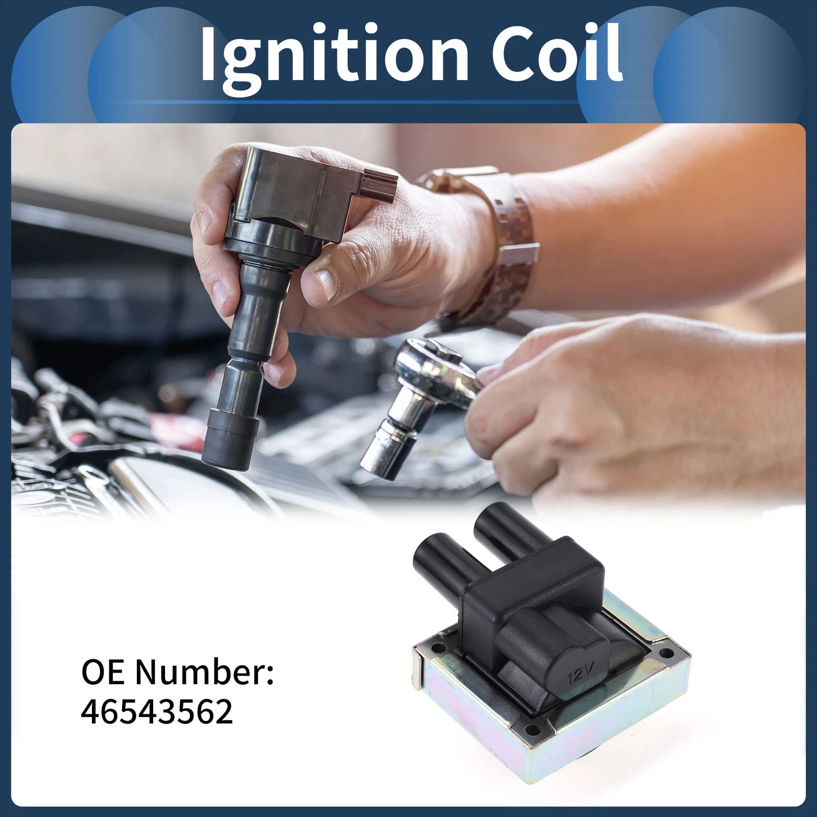 Ignition Coil Pack No.46543562 for Alfa Romeo 33 (1992–1994)
