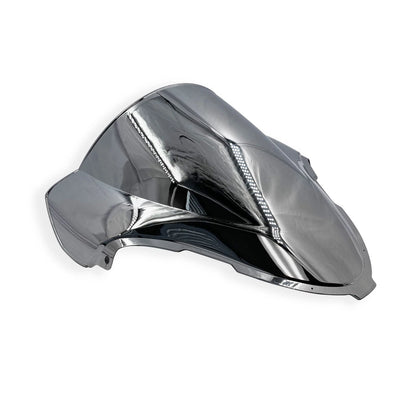Chrome Dual Bubble Windshield for Suzuki Hayabusa GSX1300R (1999–2007)