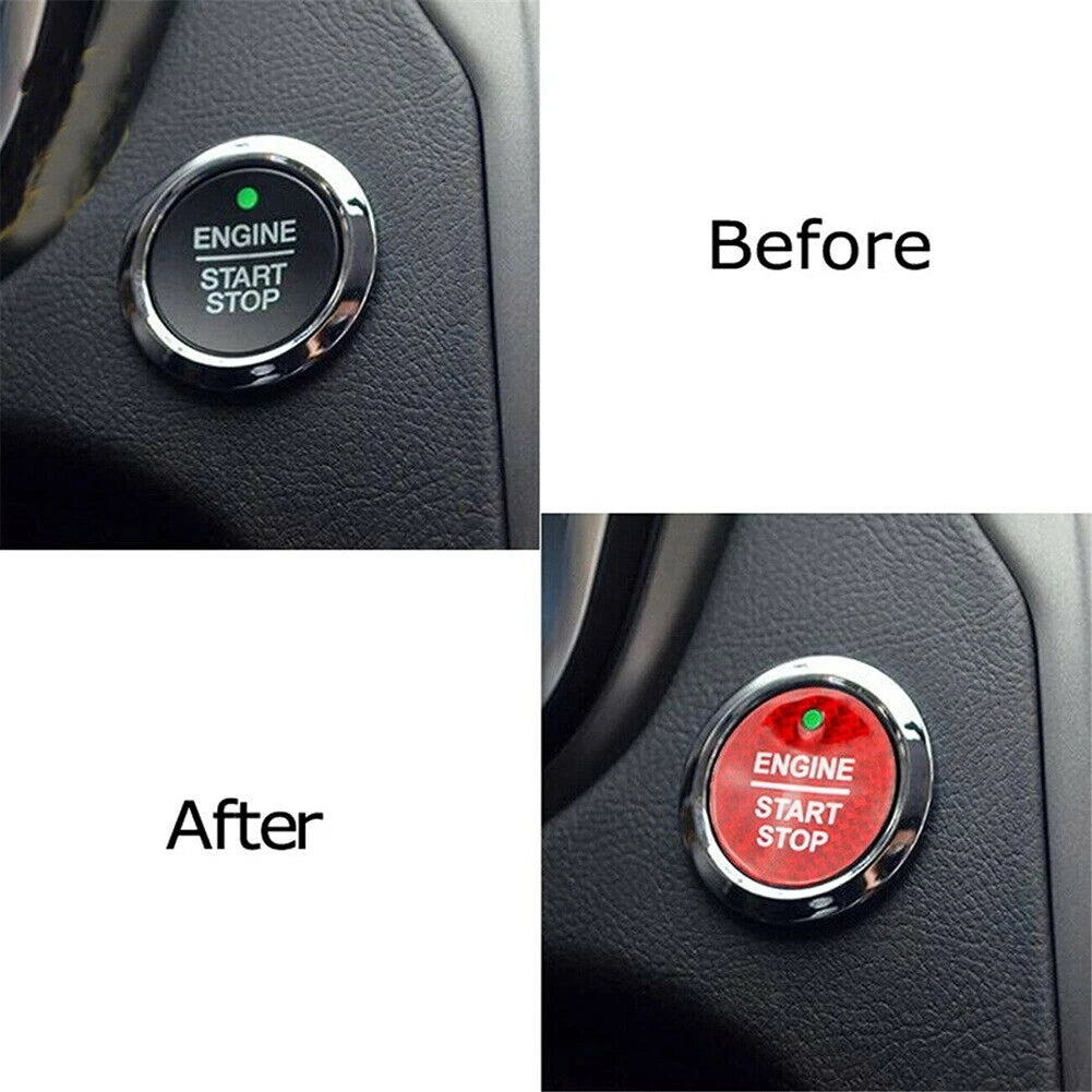 Keyless Engine Push Start Button Replacement for