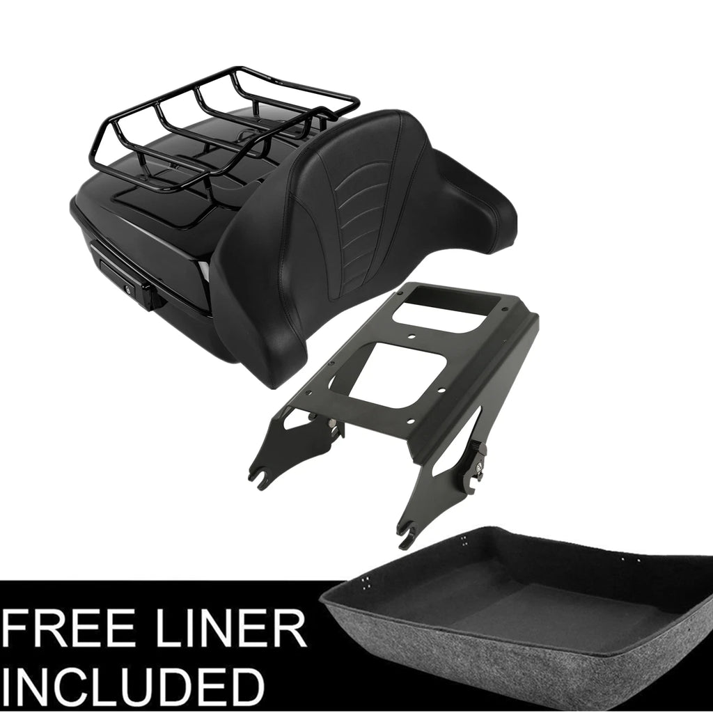 Trunk Pad Mount Rack for Harley Touring Electra Glide (2009–2013)