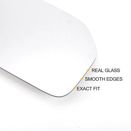 Right Side White Mirror Glass for Peugeot 106 (1991–2004)