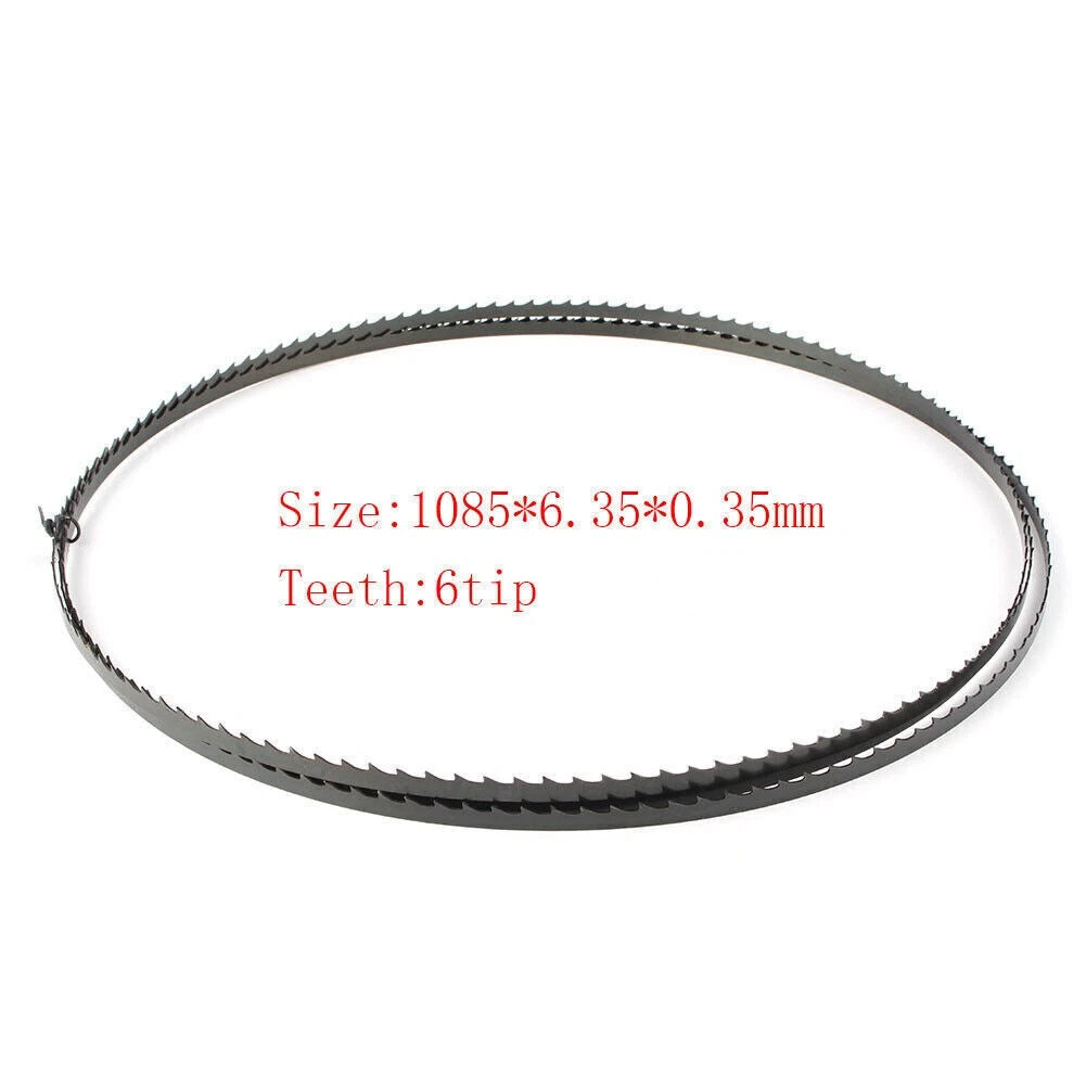 6TPI Wood Cut Bandsaw Band Saw Blade Multi-Length Width:6.35mm Thickness:0.35mm