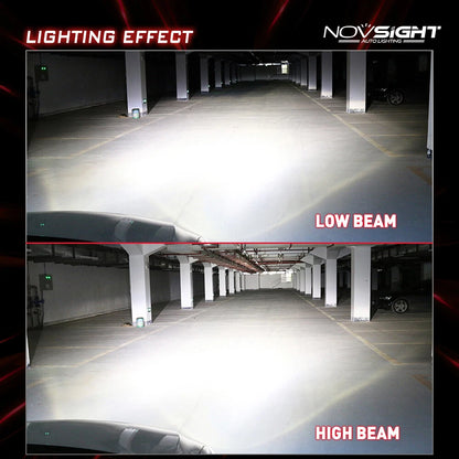 2X 9005 HB3 LED Headlight Bulbs for Hi/Lo Beam (10000LM)
