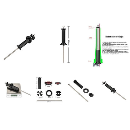 Downhill Headset Steerer Tube Stabilizer for Downhill Cycling