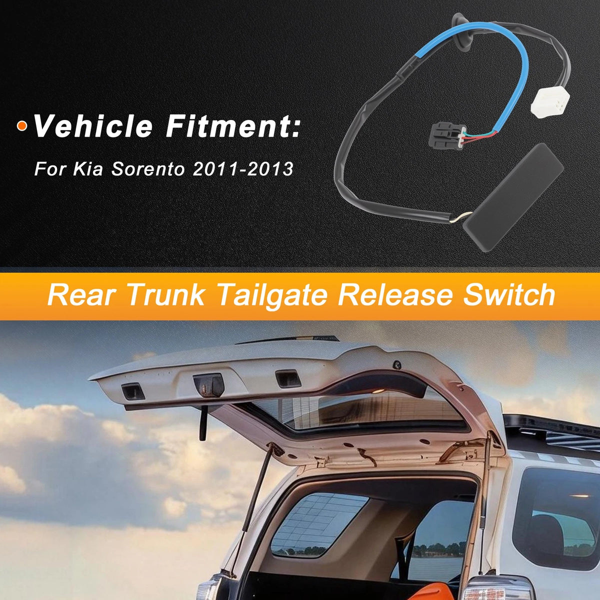Tailgate Trunk Release Switch for Kia Sorento (2011–2013) No. 812602P000