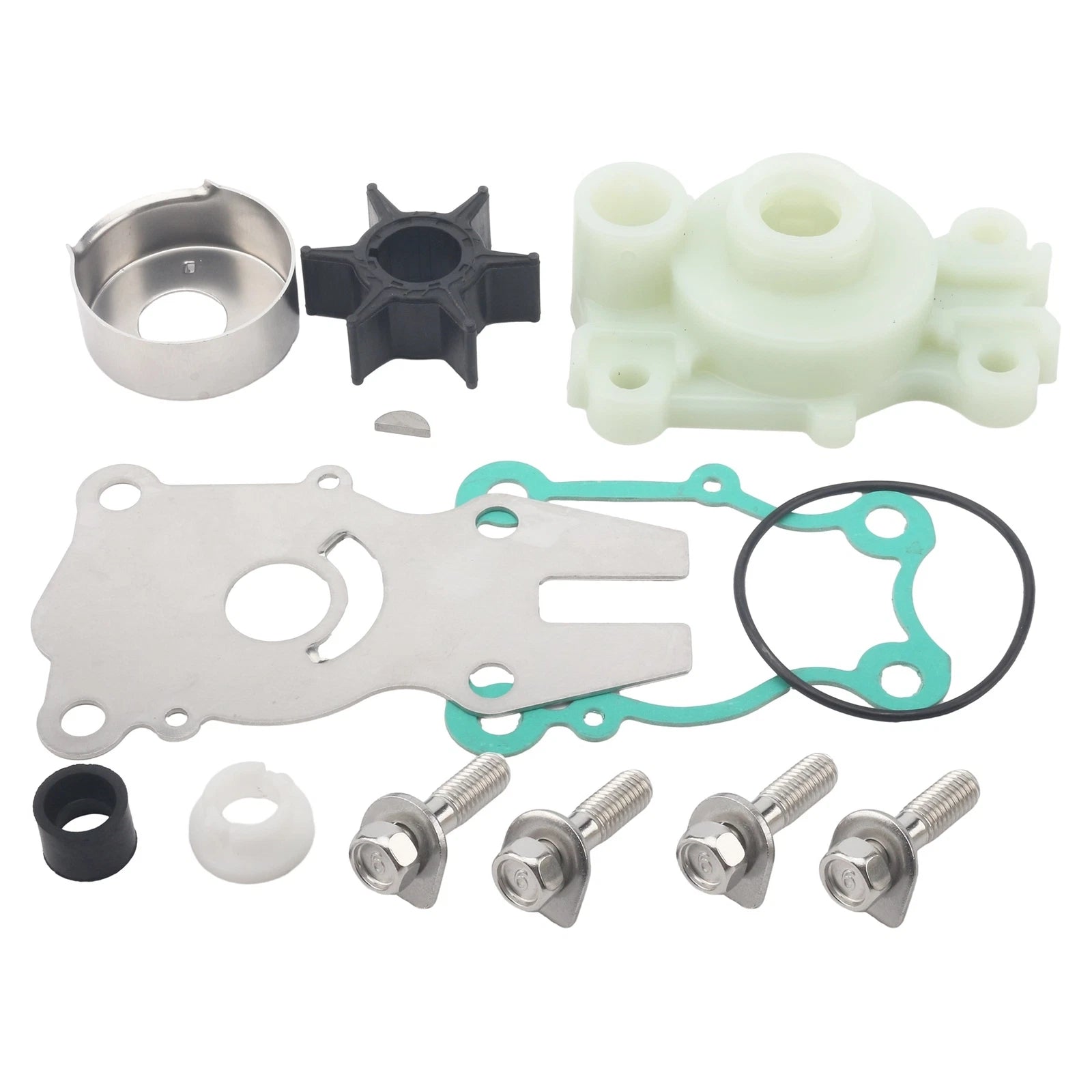 Water Pump Kit for Yamaha 40 50 60 Hp (replaces 63D-44311-00-00, 63D-W0078-01-00)
