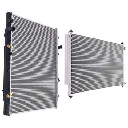 Aluminum Coolant Radiator & Condenser for Honda Pilot (2009–2015) 19010RN0A52