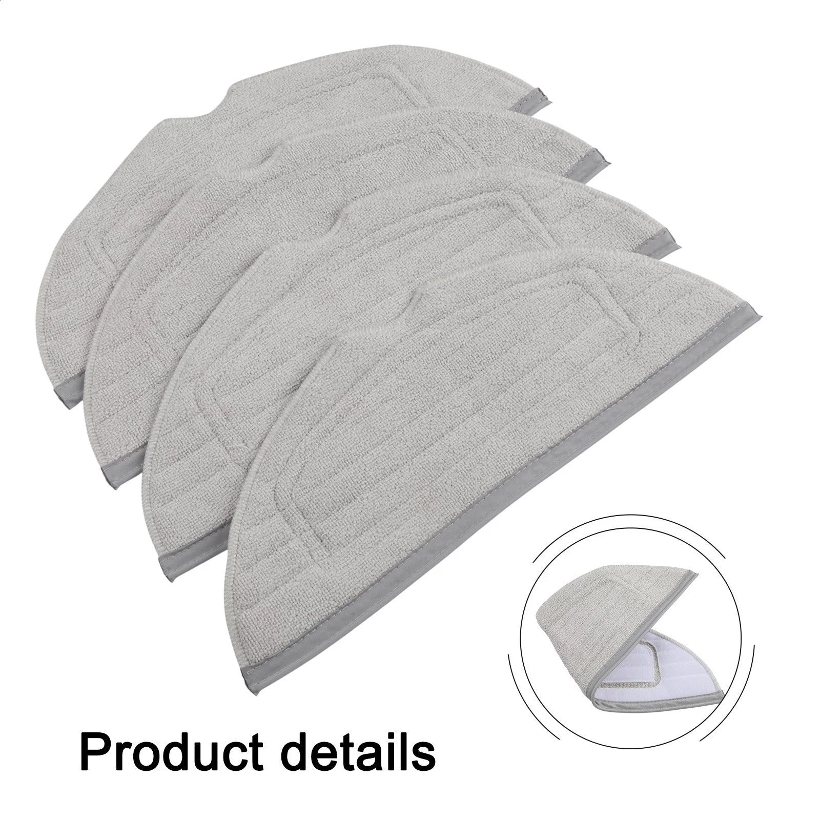 Complete Mop Cloth Set for Mova Robots (4 Pieces)