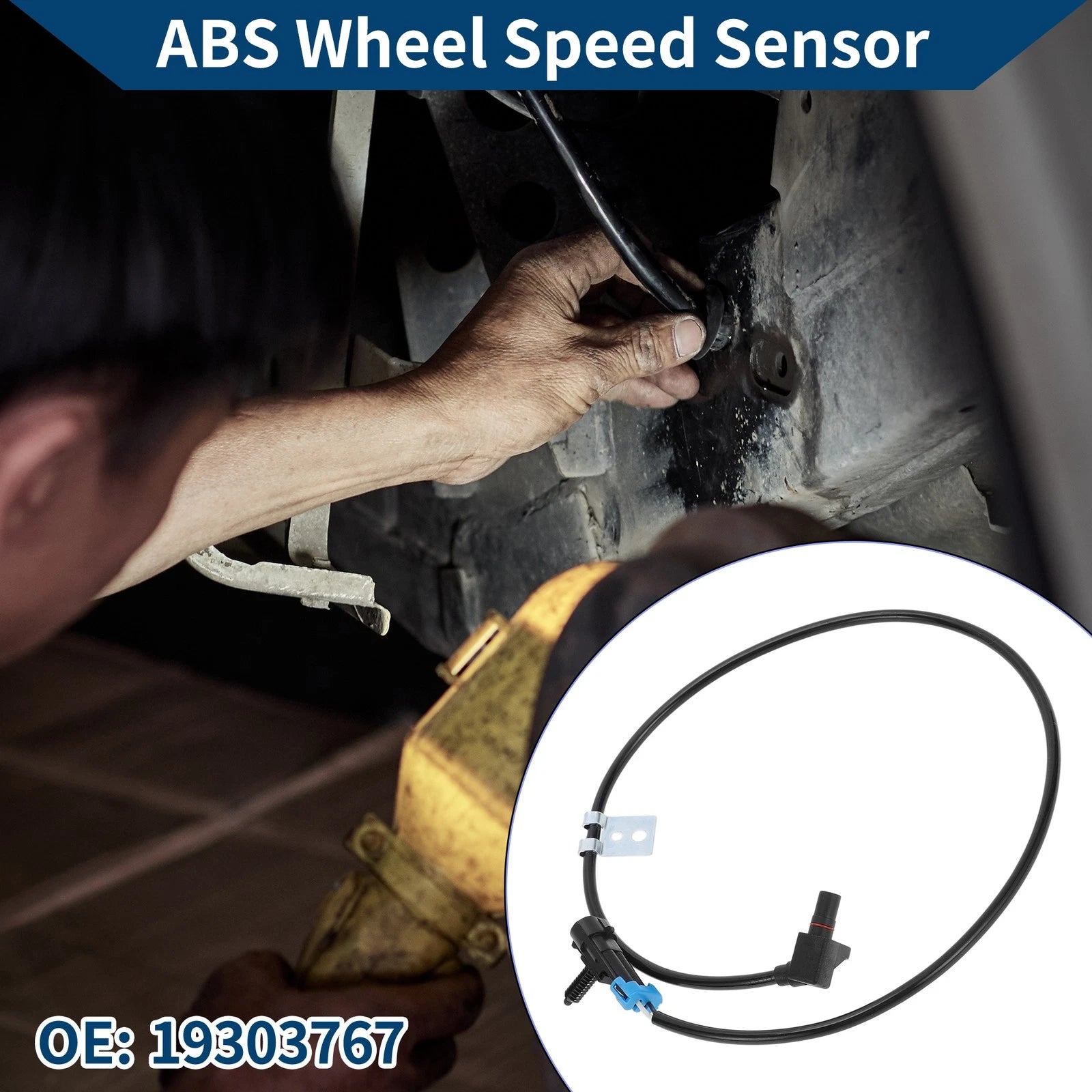 ABS Wheel Speed Sensor Replacement for Chevrolet Blazer 4WD Front (1999–2005)
