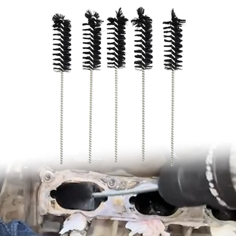 5pcs Cleaning Brush Set for Automobile Engine Carbon Deposit Removal