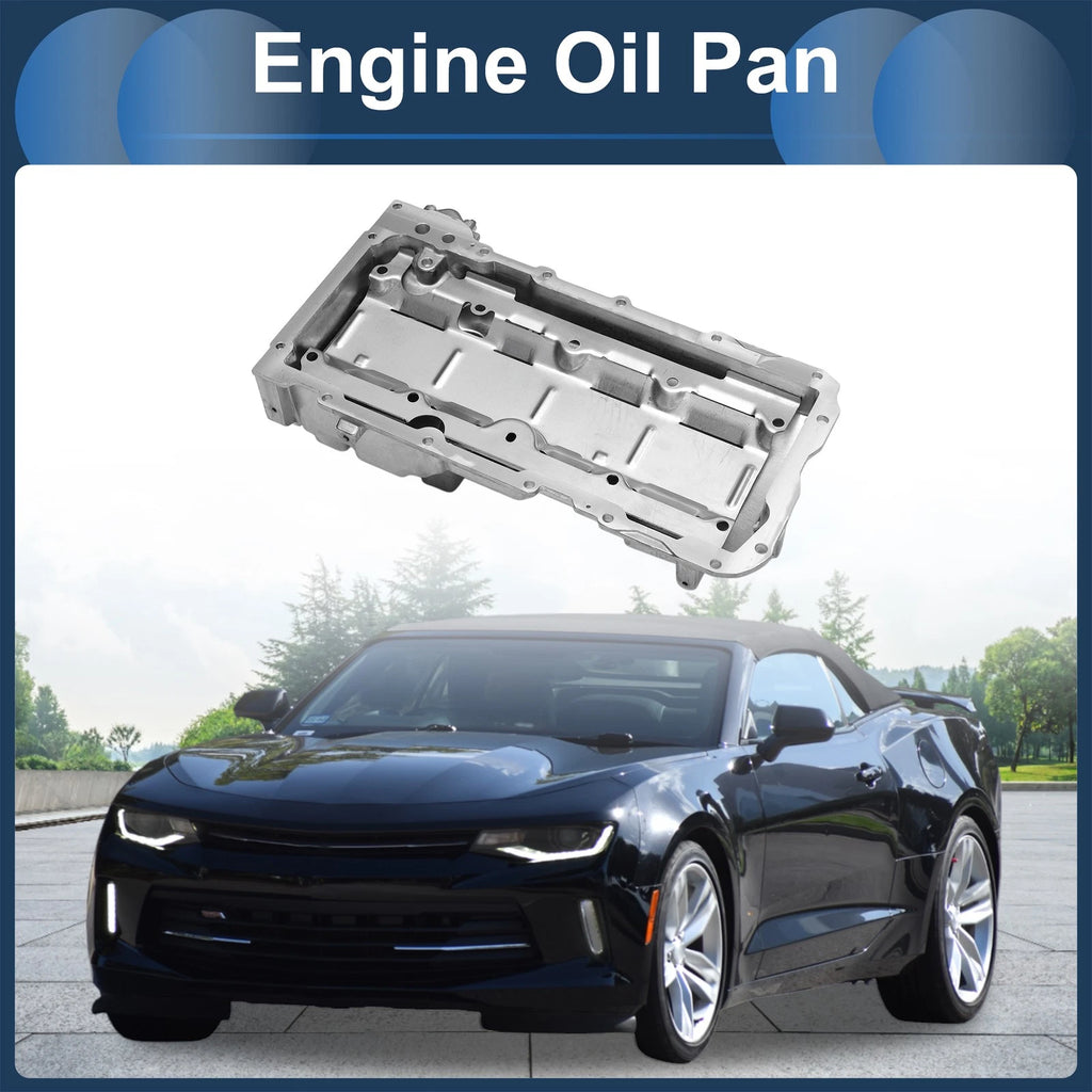 Engine Oil Pan Replacement for Chevrolet Camaro (1967–1987) Aluminum