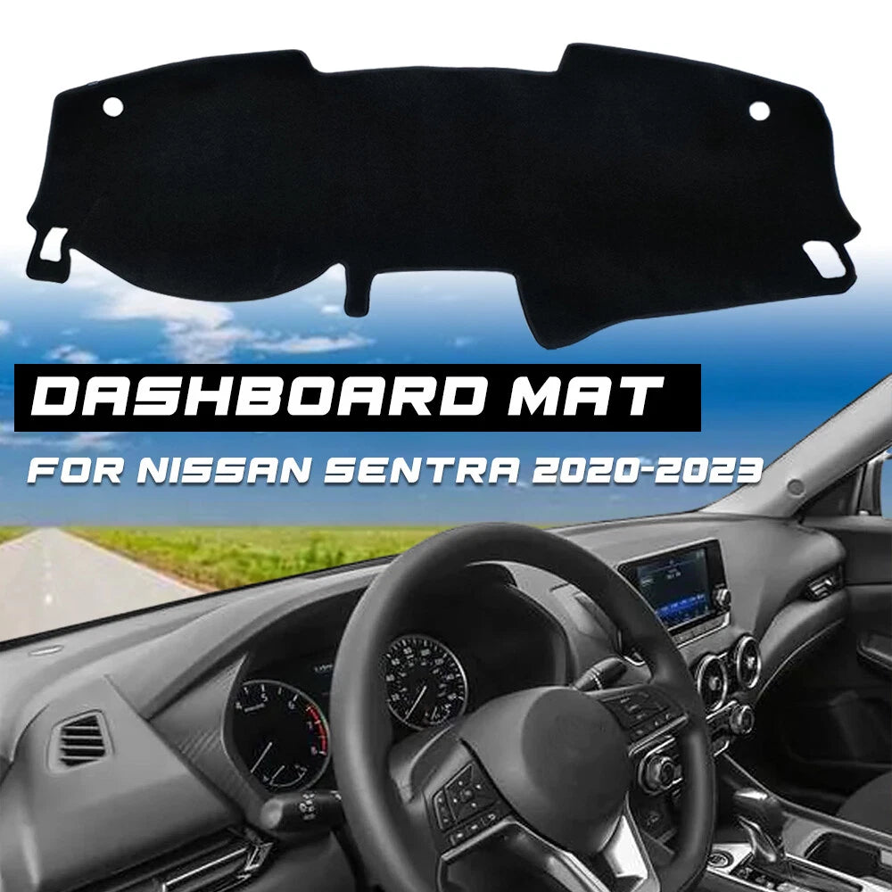 Dashboard Dash Mat Sun Cover Pad for Nissan Sentra (2020–2023)